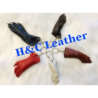 [ Ảnh thật 100% ] Móc khóa chân cá sấu thật 100%