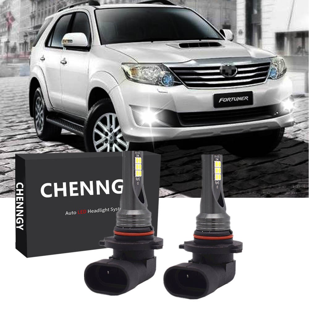 Bộ 2 Đèn Pha led Phá Sương Mù Cho Xe toyota fortuner 2011-2015 9006
