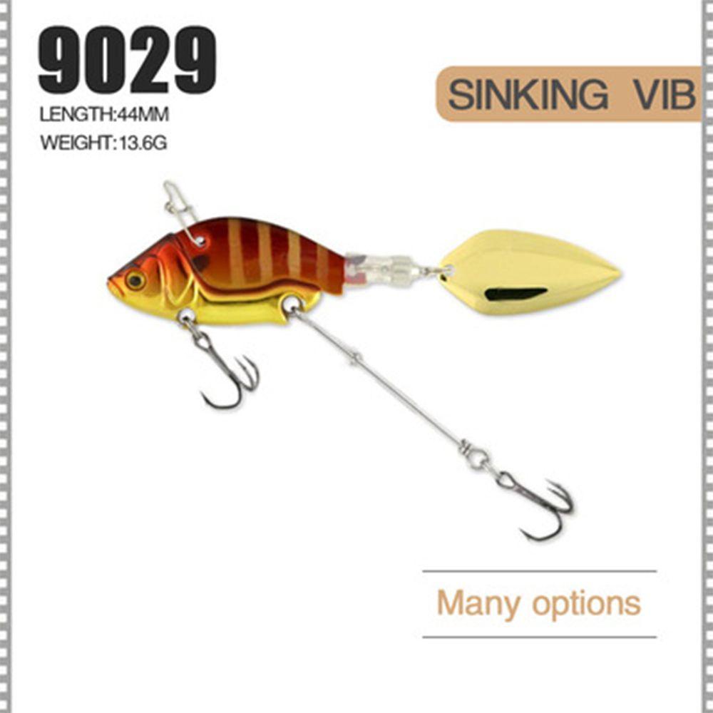 MUVAKO Mồi Giả Câu Cá Bằng Kim Loại 44mm / 13.6g