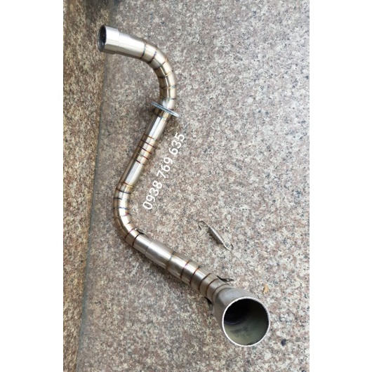 Cổ 2 khúc MSX 125 inox 304 cổ cao cấp.