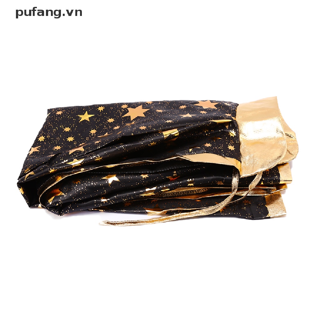 Bộ 2 Áo Choàng Và Nón Hóa Trang Phù Thủy Halloween Cho Bé