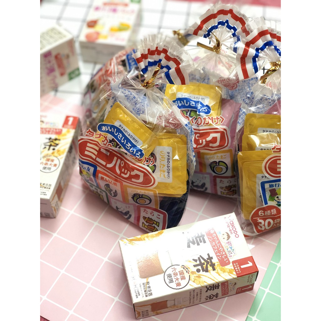 Gia vị rắc cơm Furikake nội địa Nhật cho bé
