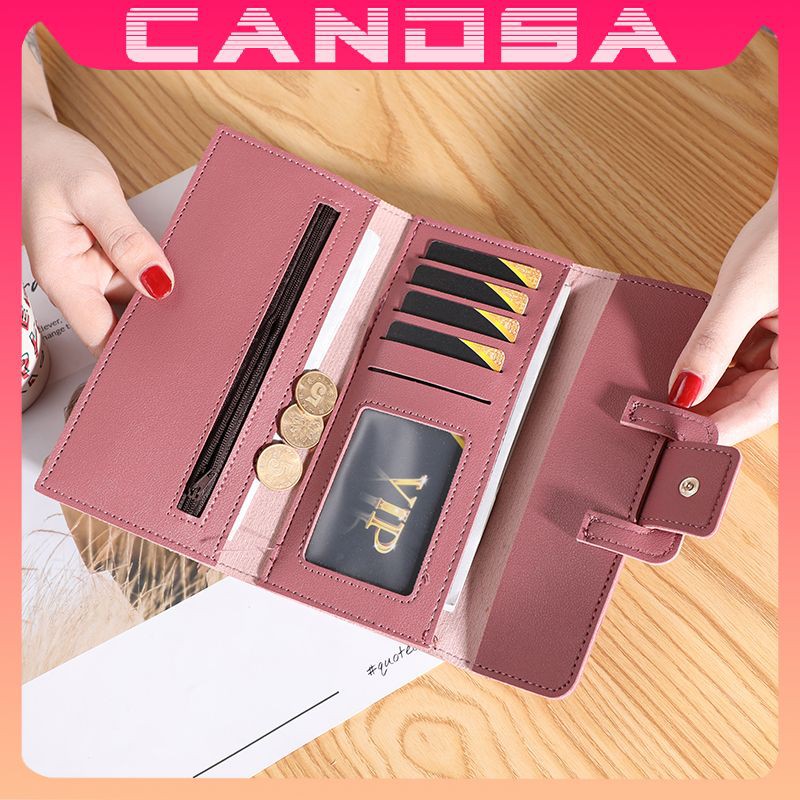 Ví nữ dài cầm tay đẹp đựng tiền nhiều ngăn thời trang cao cấp DA4
