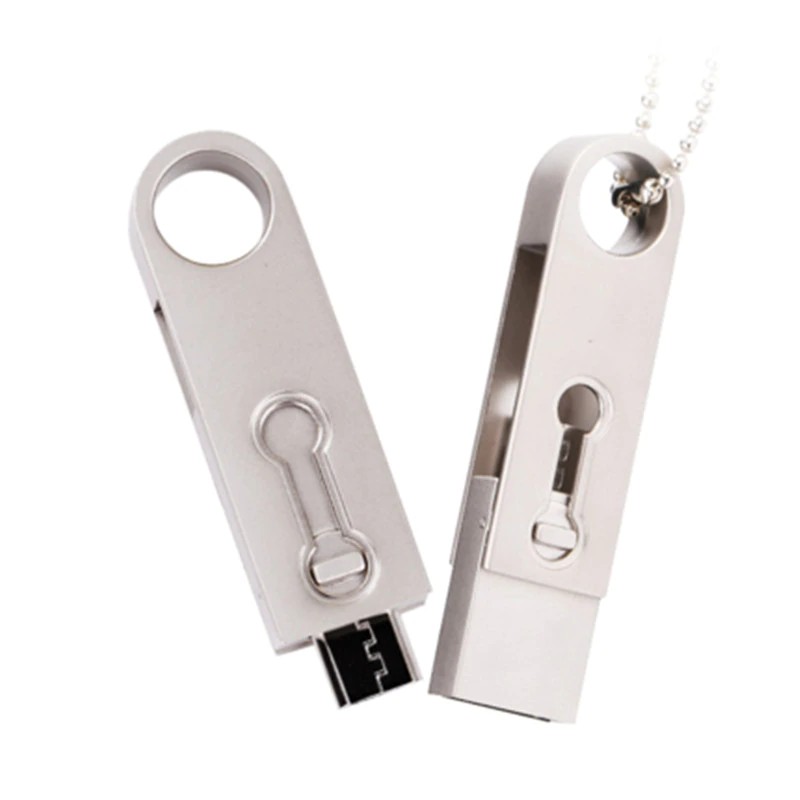 Metal USB waterproof flash drive PC/OTG portable USB flash drive