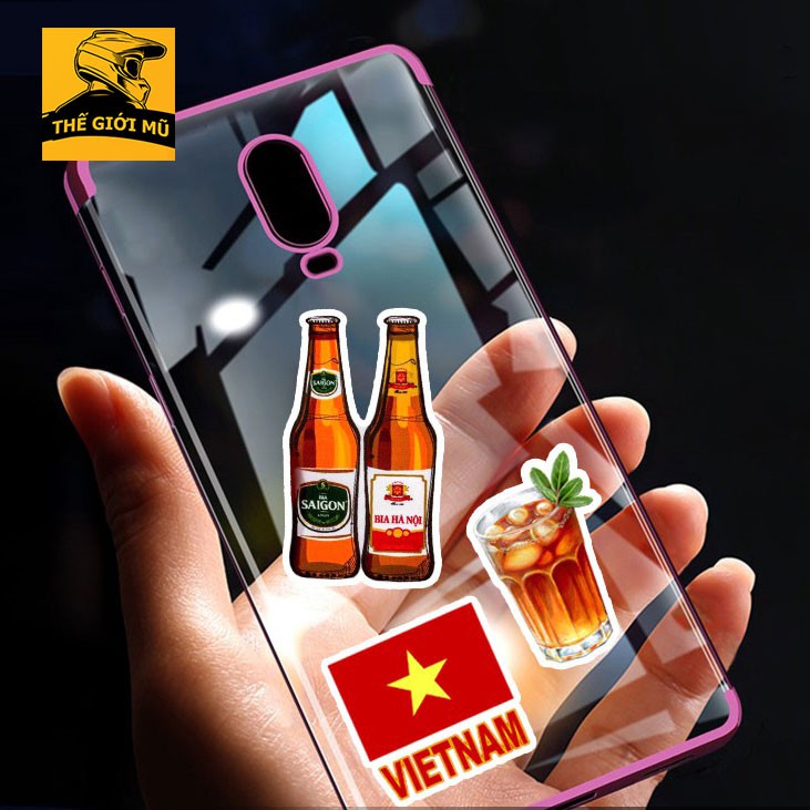 Sticker Việt Nam, Sticker dán mũ bảo hiểm, vali, laptop, điện thoại, sách vở chống nước