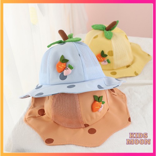 Mũ Dáng Xòe Đáng Yêu Mùa Hè Cho Bé Từ 1-3 Tuổi
