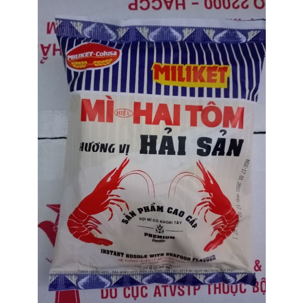 Mì hai tôm hương vị hải sản