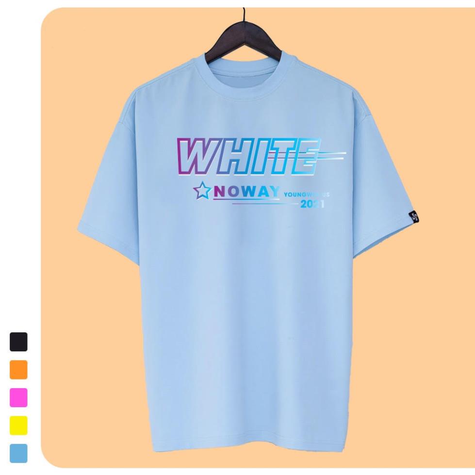 Áo thun Unisex WHITE Ss2 cotton oversize ( V247)
