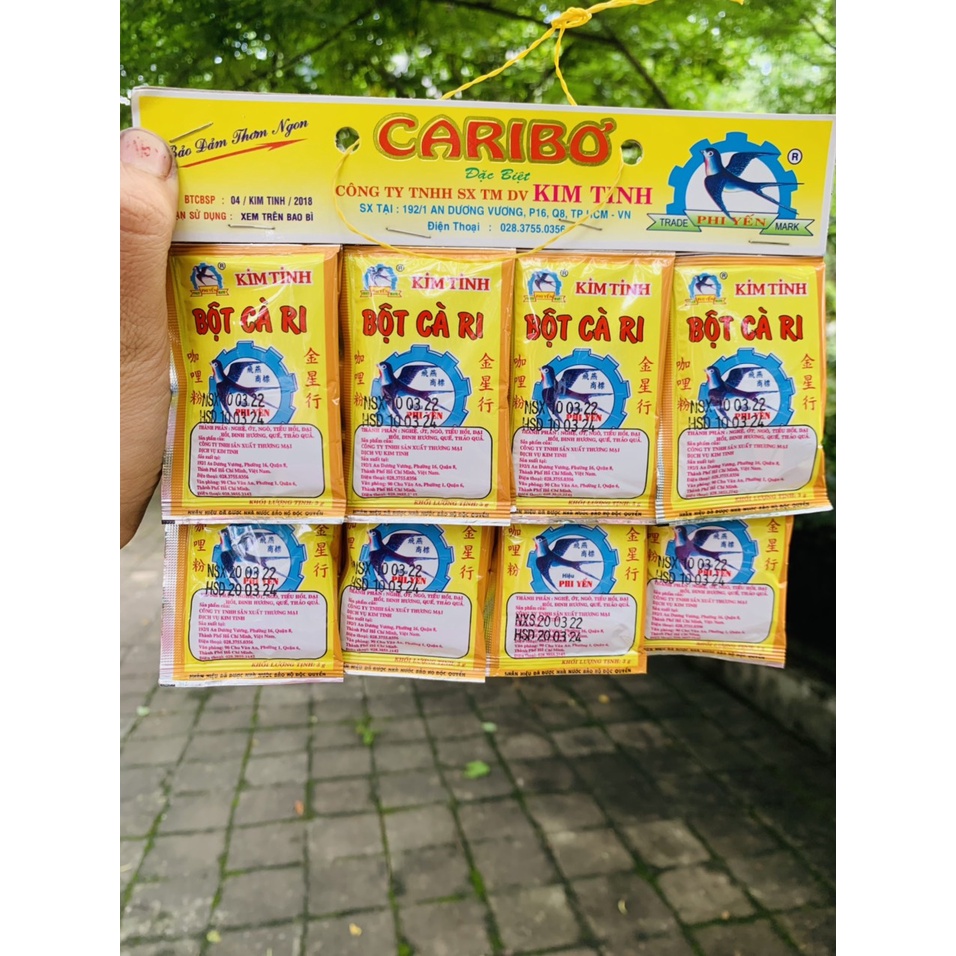 COMBO 5 GÓI BỘT CARIBƠ 3GR KIM TINH