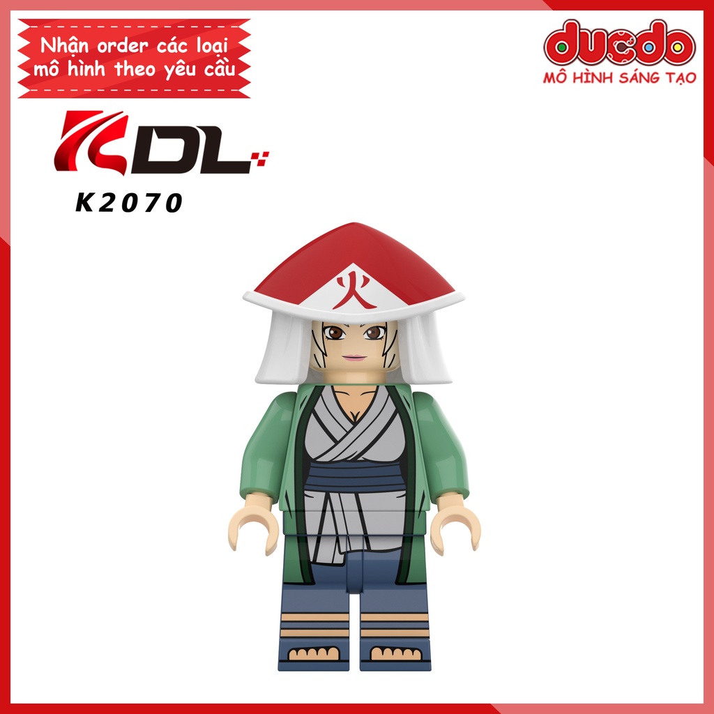 Minifigures các nhân vật Hokage trong Naruto - Đồ chơi Lắp ghép Xếp hình Mô hình Mini KORUIT KDL810