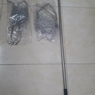 Vợt vớt cá inox rút gọn