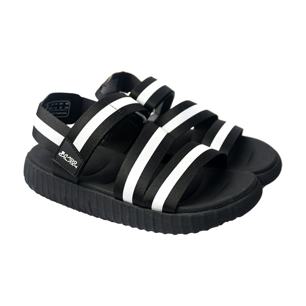 [CHÍNH HÃNG] SANDAL SAADO | GX01  - Radiant Black Galaxy | Giày Sandal Màu Đen Phản Quang Phát Sáng Cao Cấp