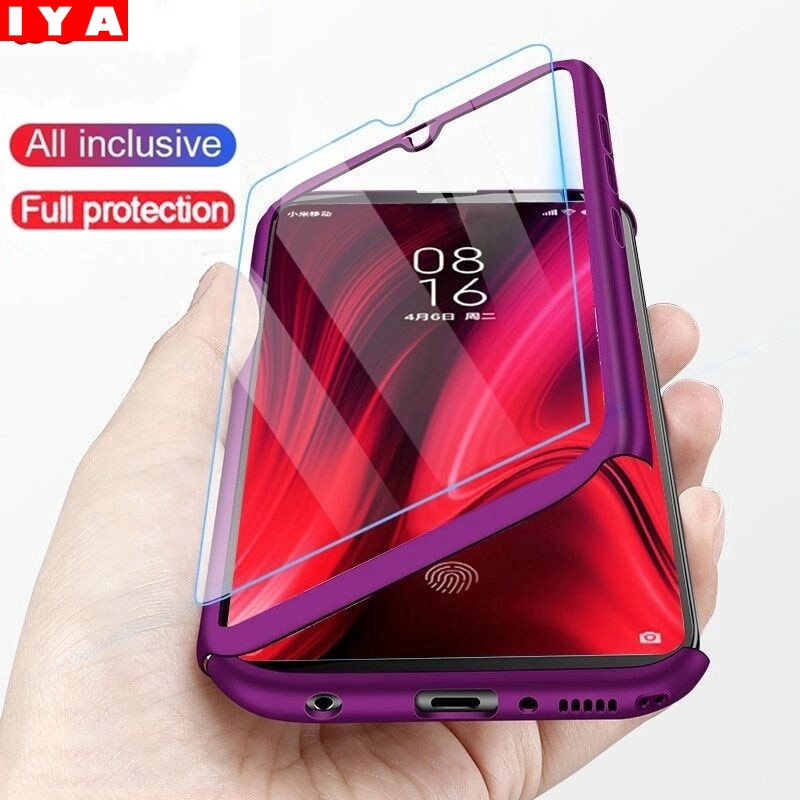 Ốp điện thoại thời trang bảo vệ màn hình toàn diện 360 độ cho Samsung Galaxy A51 A71 A10 A20 A40 A50 A70 S20 Plus