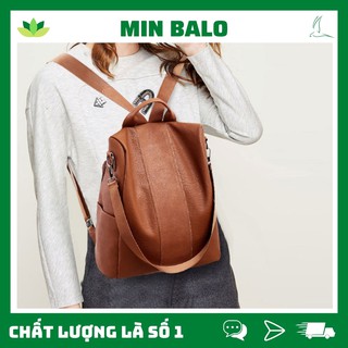 Balo Da❤️FREESHIP❤️Balo Da Nữ Phong Cách Thời Trang Hàn Quốc Mẫu Hot 2021 MS17