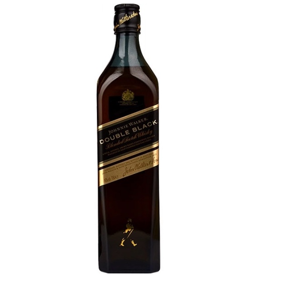 Vỏ chai rượu ngoại thủy tinh JOHNNIE WALKER DOUBLE BLACK Uk