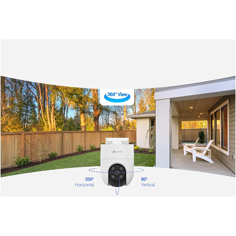 Camera H8c EZVIZ 1080P 2MP WiFi Không Dây 360 Ngoài Trời