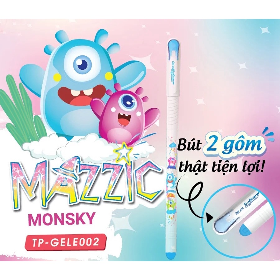 HỘP 20 cây bút gel xóa được Mazzic Điểm 10 TP-GELE01/ GELE02