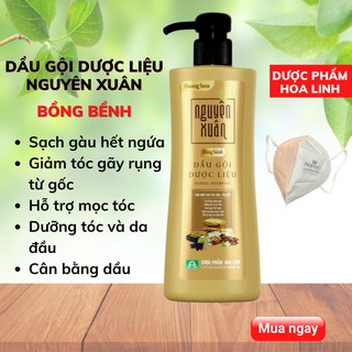 [HCM] Dầu gội dược liệu Nguyên Xuân Bồng bềnh 350ml tặng 35ml - Ngát hương hoa, phù hợp cho da đầu dầu