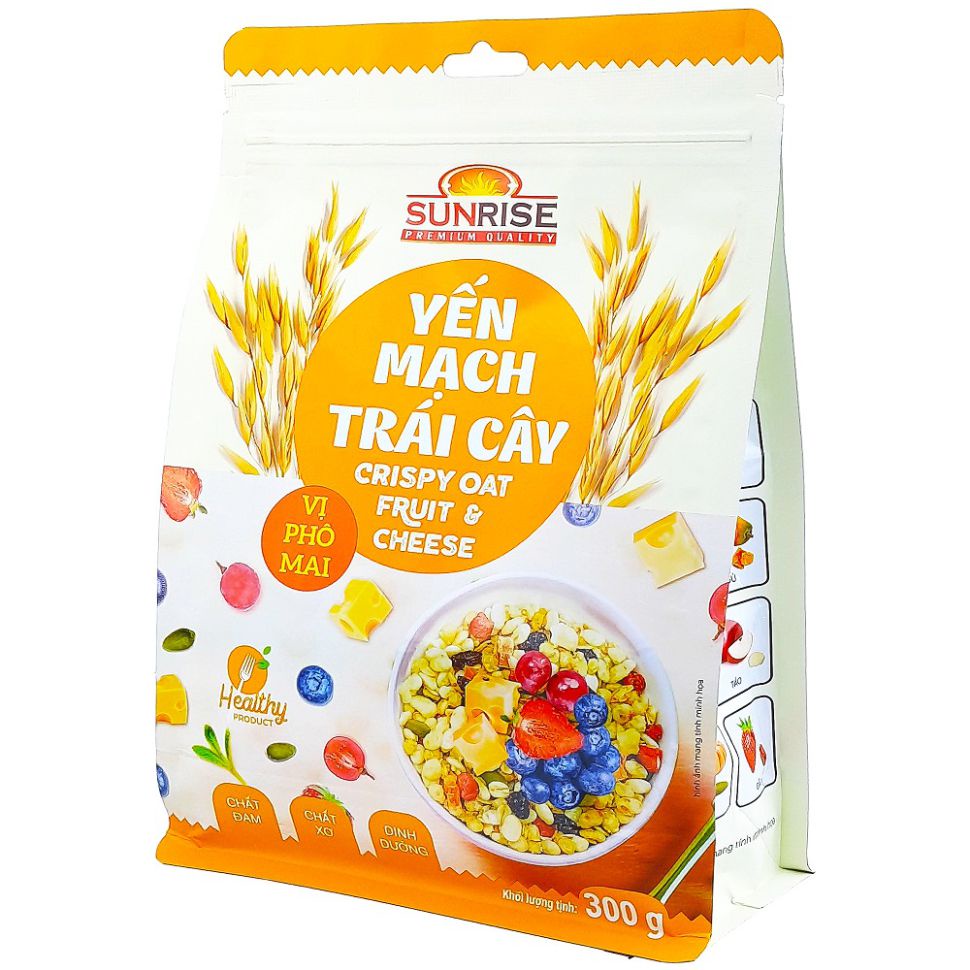 YẾN MẠCH NGŨ CỐC TRÁI CÂY SUNRISE 300G