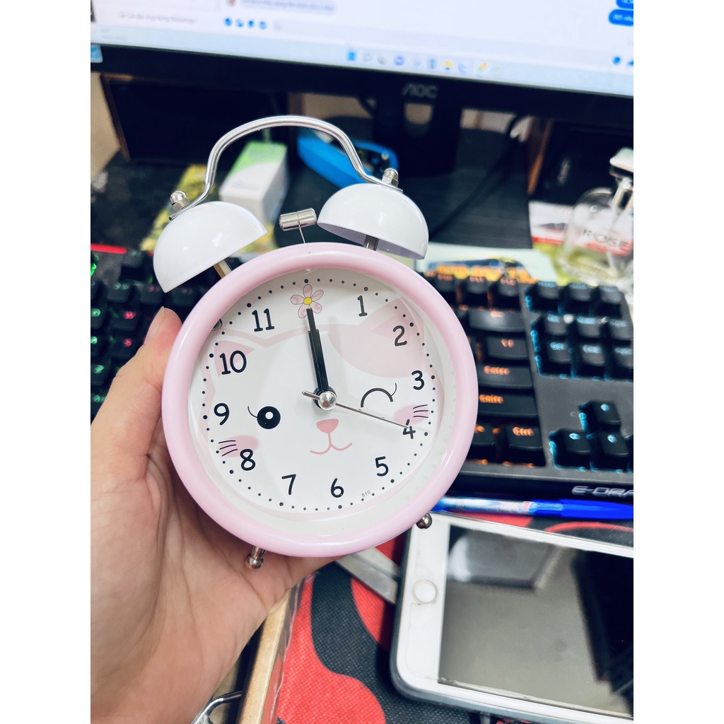 Đồng hồ báo thức học sinh có chuông reo JH810