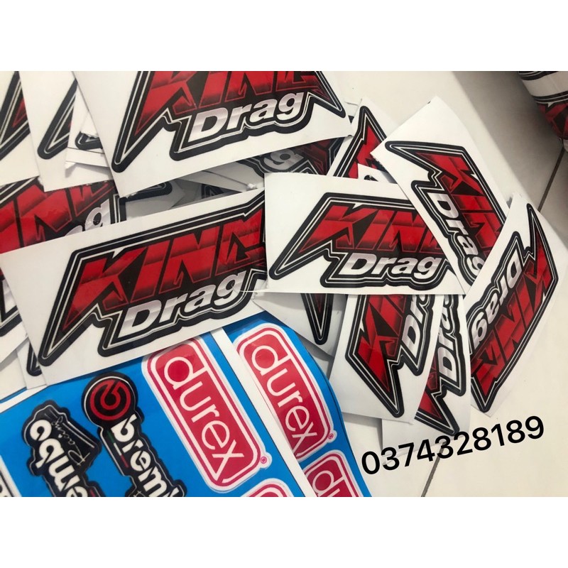 tem KING Drag đỏ
