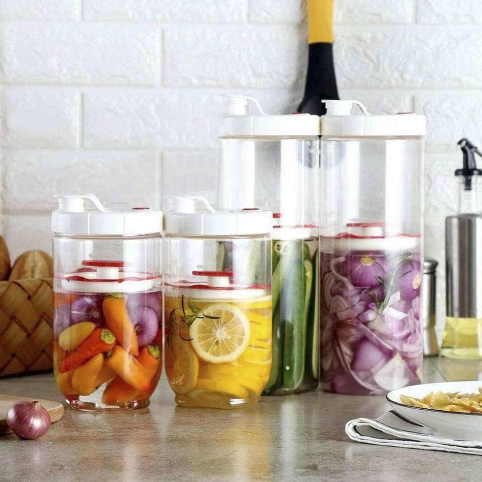 Hộp muối dưa cà Lock&Lock Loại 1.3L và 2.1L - Bình muối dưa cà
