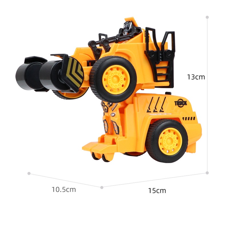 Đồ chơi robot biến hình một nút bấm cho trẻ em
