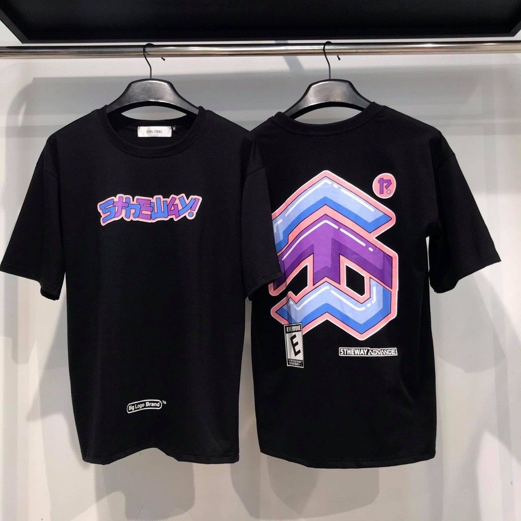 Áo Thun💚𝗙𝗥𝗘𝗘𝗦𝗛𝗜𝗣💚 Tshirt NAM Nữ Màu Đen Chất Vải Cotton Hàng FreesizeDưới 65kg Mặc Vừa( Mũi Tên)