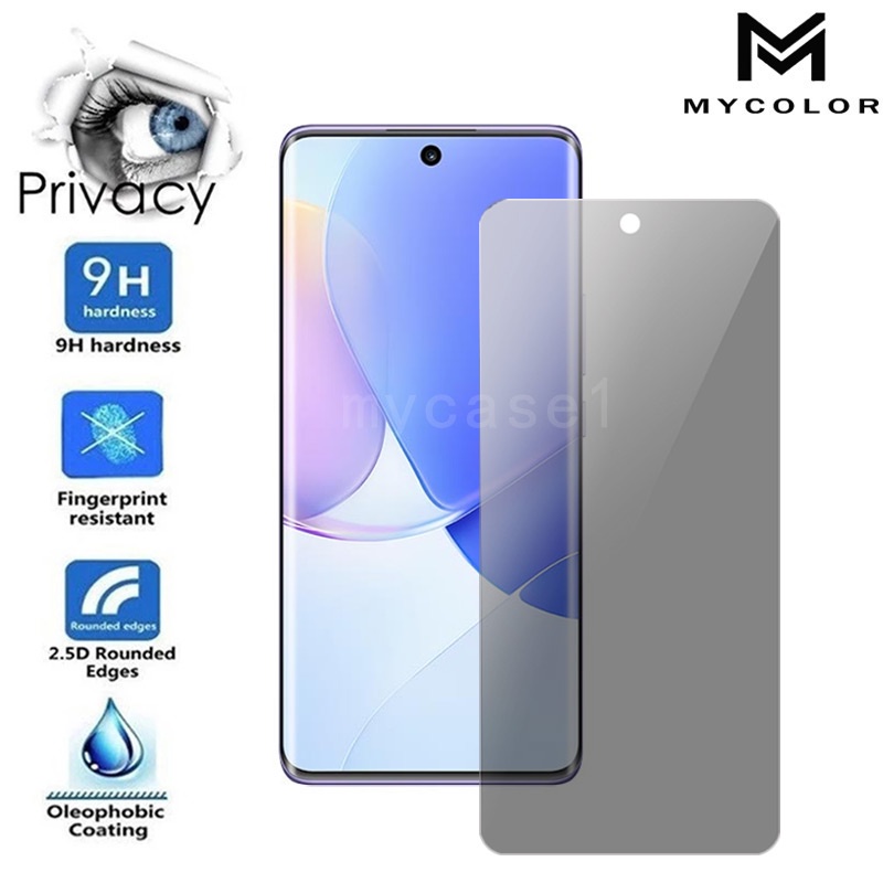 Kính cường lực bảo vệ màn hình chống nhìn lén cho Huawei Nova 10 9 8 7 6 SE 5T Y70 Y6p Y7p Y8p Y5p Y9 Prime Plus 2019 4G 5G 2022