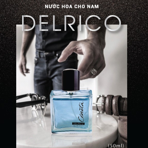 Nước hoa nam Cénota Delrico 50ml, nước hoa nam dạng xịt lưu hương lâu | BigBuy360 - bigbuy360.vn