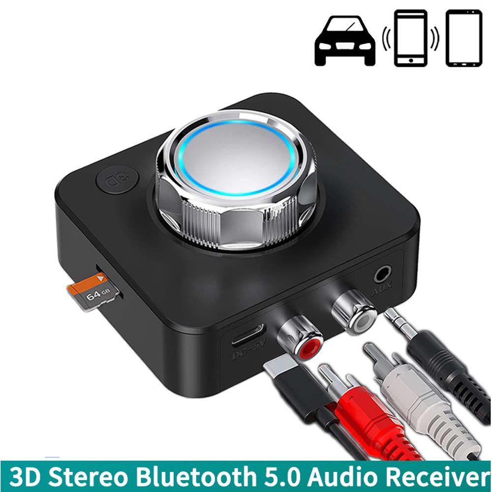 Thiết Bị Nhận Tín Hiệu Âm Thanh Bluetooth MP3 AUX / RCA Hỗ Trợ Thẻ TF 3D