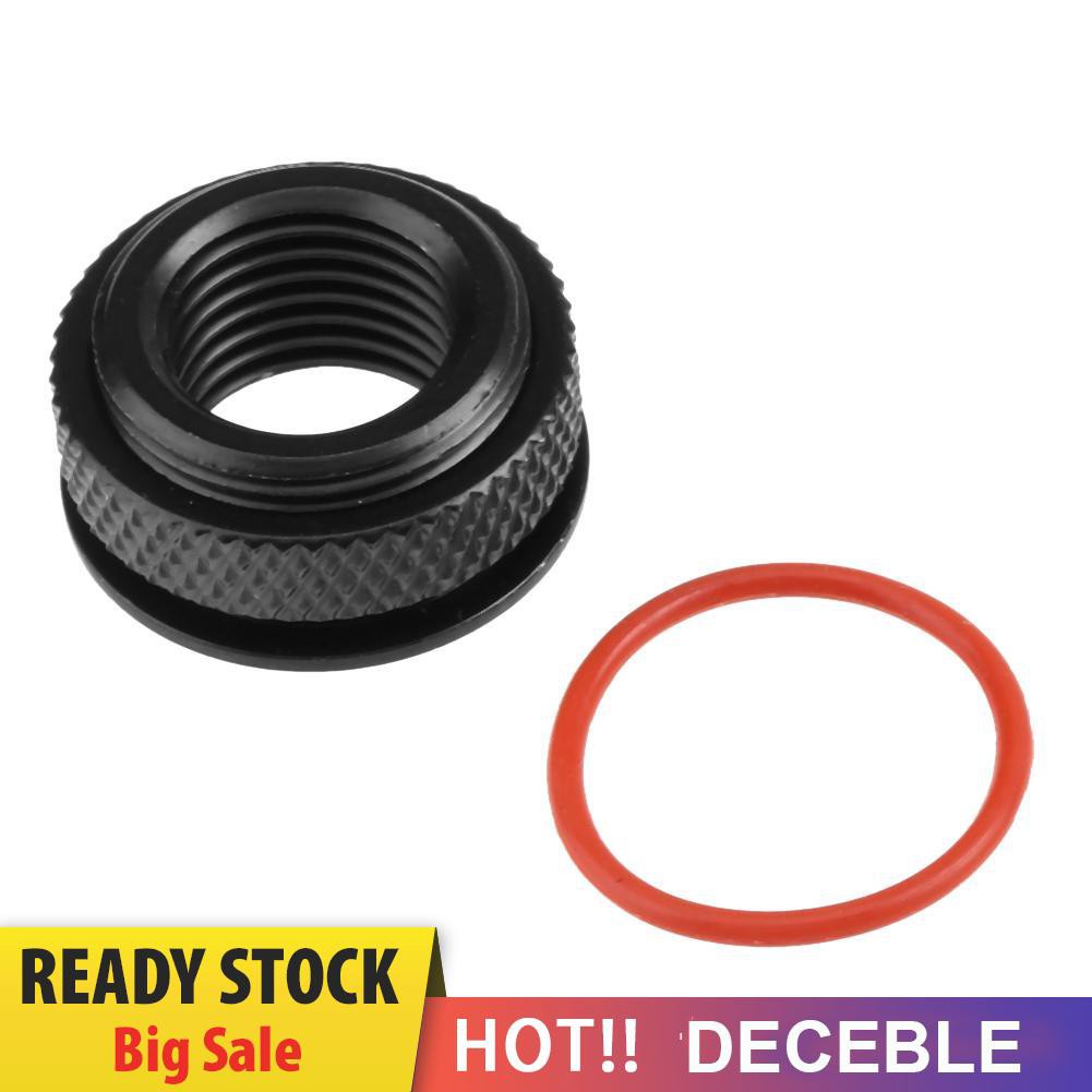 Deceble G1/4 Threading Quick Twist Water Cooling Tube Connector Wear Plate Hoop
