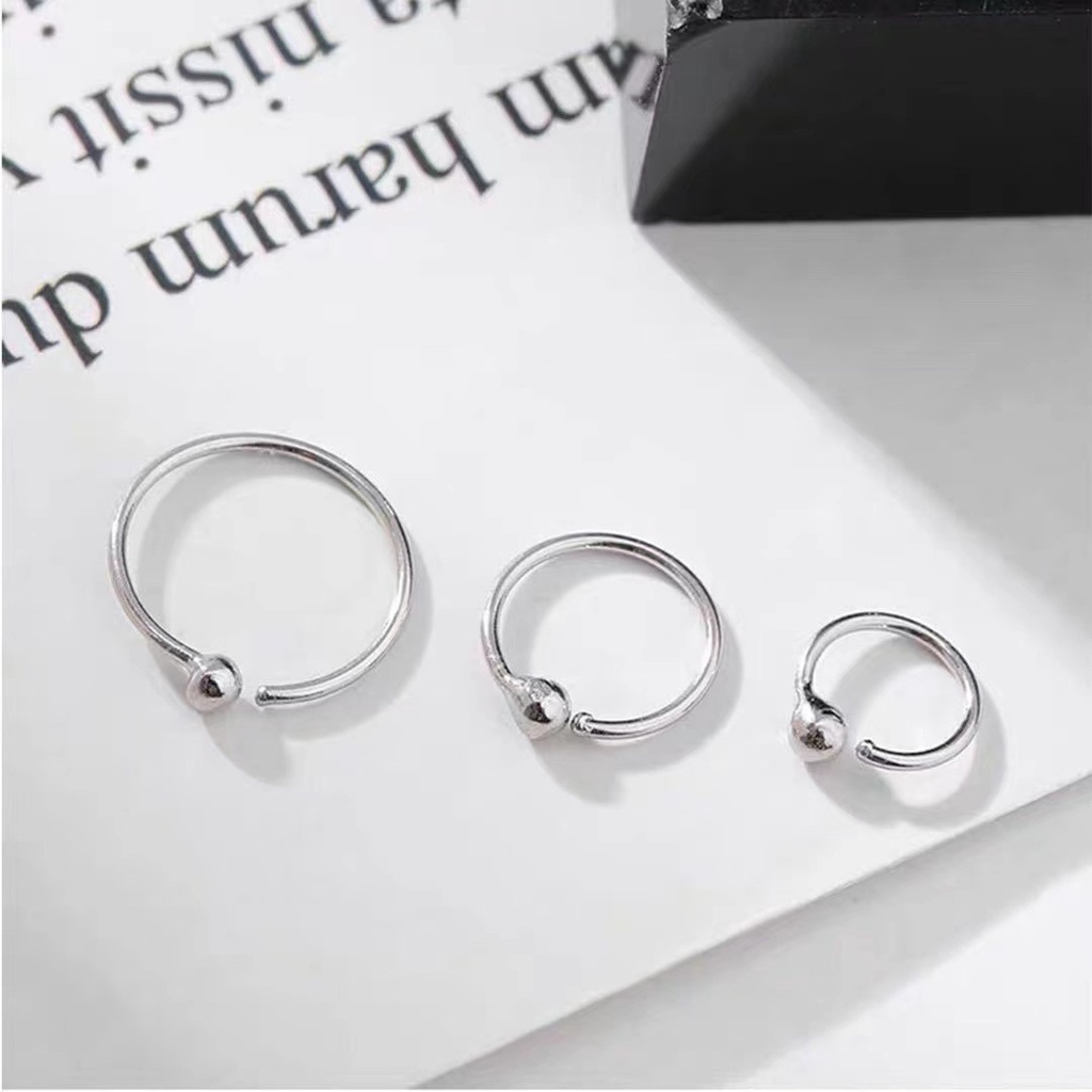 Khuyên Tai Thiết Kế Đơn Giản Phong Cách Hàn Quốc