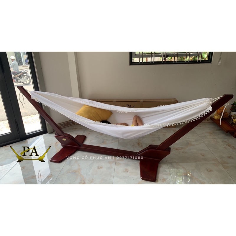 VÕNG VẢI KAKI CÓ REN CAO CẤP