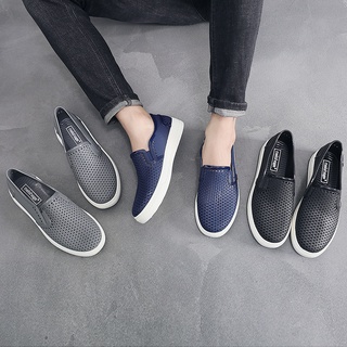 Slip on nhựa - Giày lười nhựa nam - Chất liệu PVC kết hợp đế TPU êm, mềm, không thấm nước - Mã SP HH2036