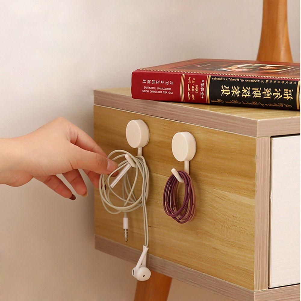 Set 10 Móc Treo Chìa Khóa Dán Tường Đa Năng Trang Trí Nhà Cửa