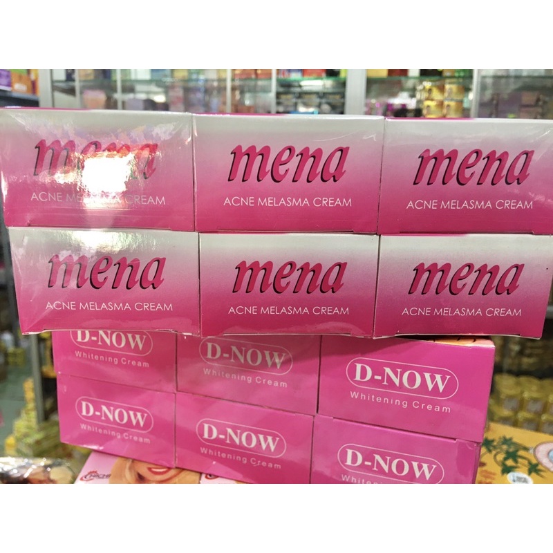 Sỉ 1 lố 12 hủ kem mena hàng Thái Lan hủ 5g