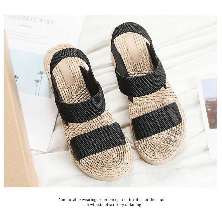 Giày Sandal Đế Xuồng Thời Trang Dành Cho Nữ