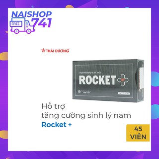 Rocket + - Rocket Plus tăng cường sinh lý nam, bổ thận tráng dương, Hộp 45 viên Chưa Có Đánh Giá