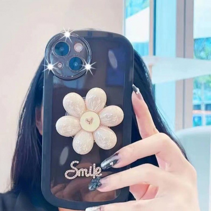 Ốp Điện Thoại TPU Silicon Mềm Trong Suốt Họa Tiết Hoa Cho Iphone 7G 8G SE 2020 7P 8P 14 13 12 11 Pro Max XS Max XR X XS