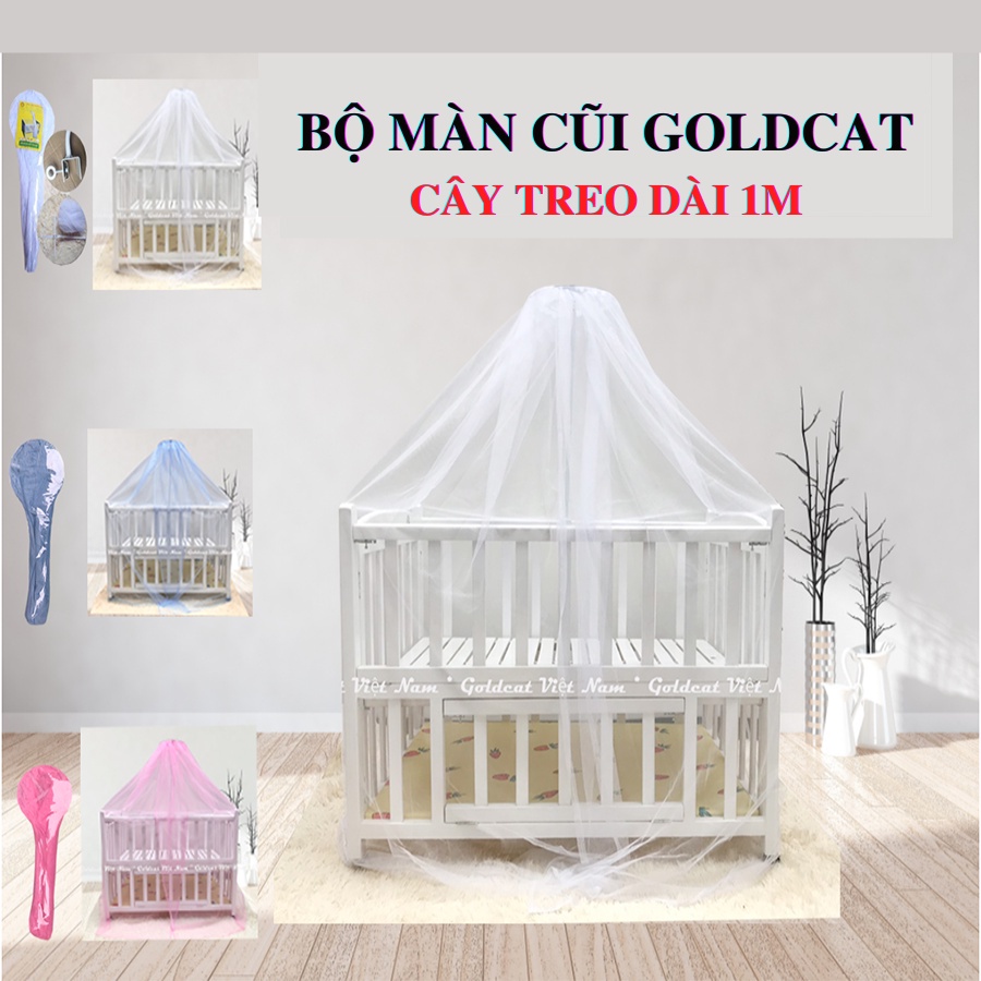 ✁☒♛MÙNG CŨI CHO BÉ GOLDCAT - MÀN + CÂY TREO CAO 1M , BẢO VỆ YÊU KHI NGỦ VÀ CHƠI TRONG V