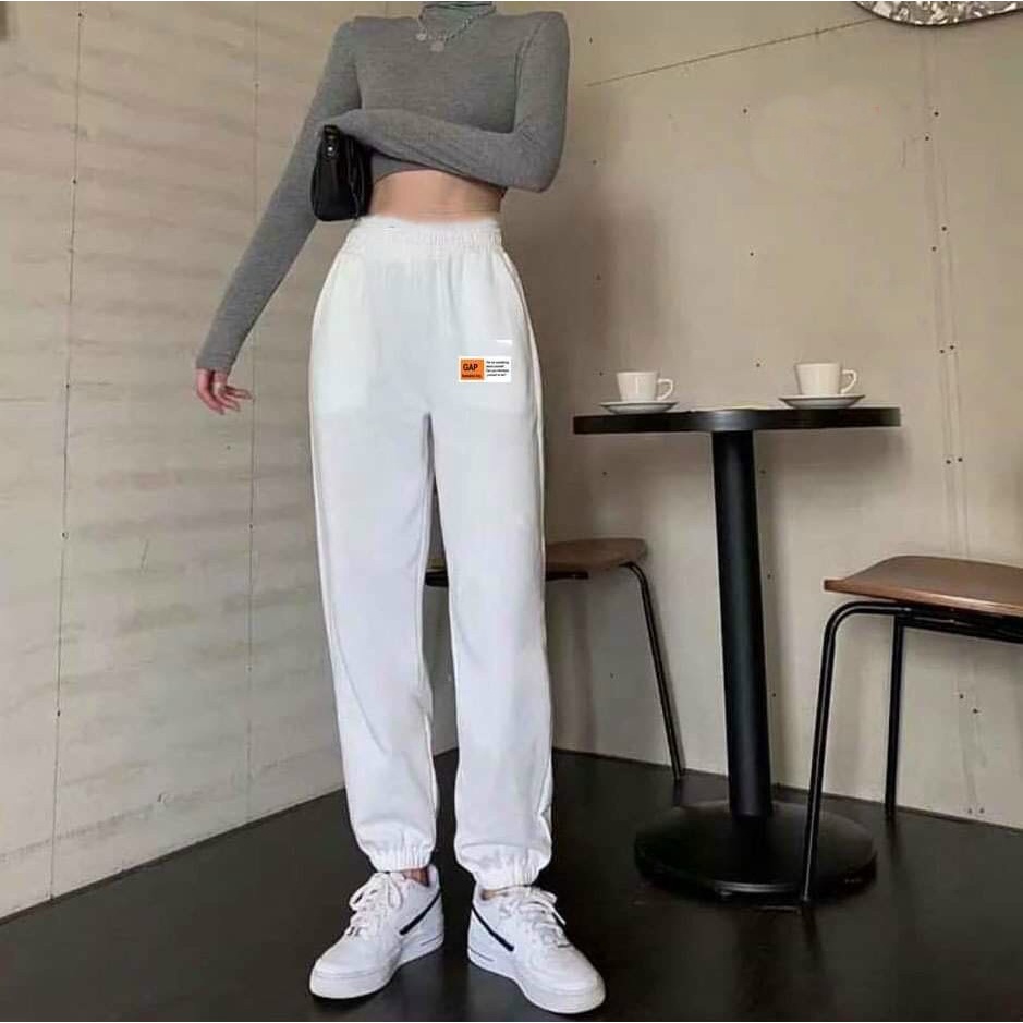 Quần nỉ ống BOOM Unisex, Quần Jogger thun trơn cạp chun dáng rộng - GenZ Pucca | BigBuy360 - bigbuy360.vn