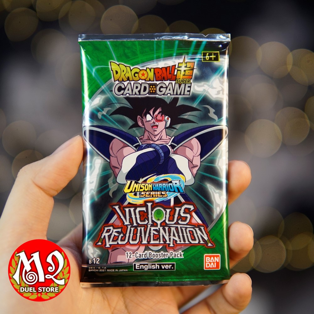 Gói thẻ bài Dragon Ball Super Card Game B12 Vicious Rejuvenation Booster Pack - Giao hình ngẫu nhiên