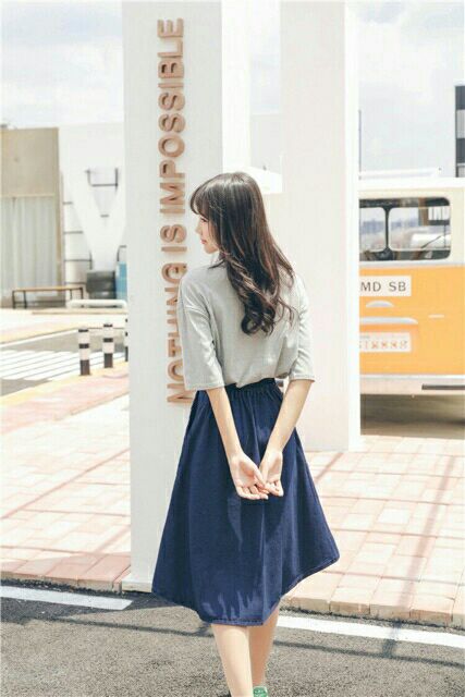 Chân váy jeans dài, chân váy chữ A, váy jeans (đủ size) | BigBuy360 - bigbuy360.vn