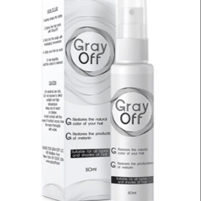 Gray off - trị tóc bạc
