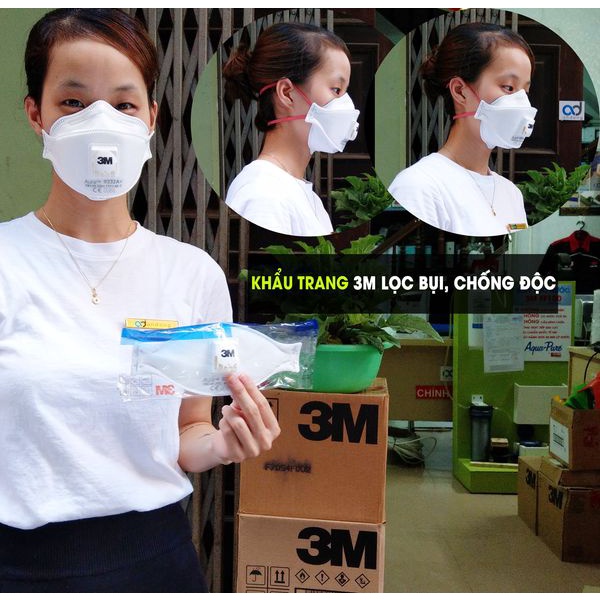 1 Chiếc Khẩu Trang 3M 9332A+ Chuẩn FFP3