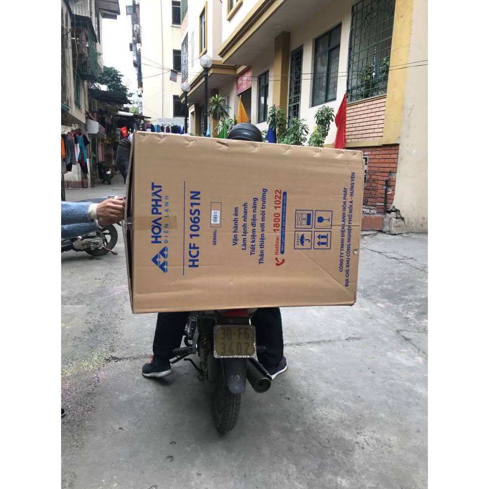 [FREESHIP HN] Tủ đông mini Hòa Phát 106S1N (100L)