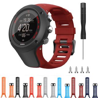 Dây Đeo Silicone Cho Đồng Hồ Thông Minh Suunto Ambit 3 / Ambit 2 / Ambit 1 24mm