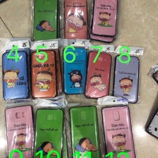 Ốp lưng samsung S7 edge, J5, note 5, note 4 hình dễ thương