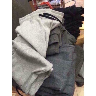 Quần jogger nữ len tăm